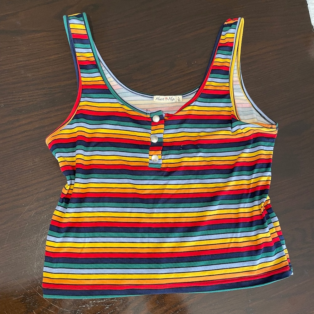 Super Soft Rainbow Tank